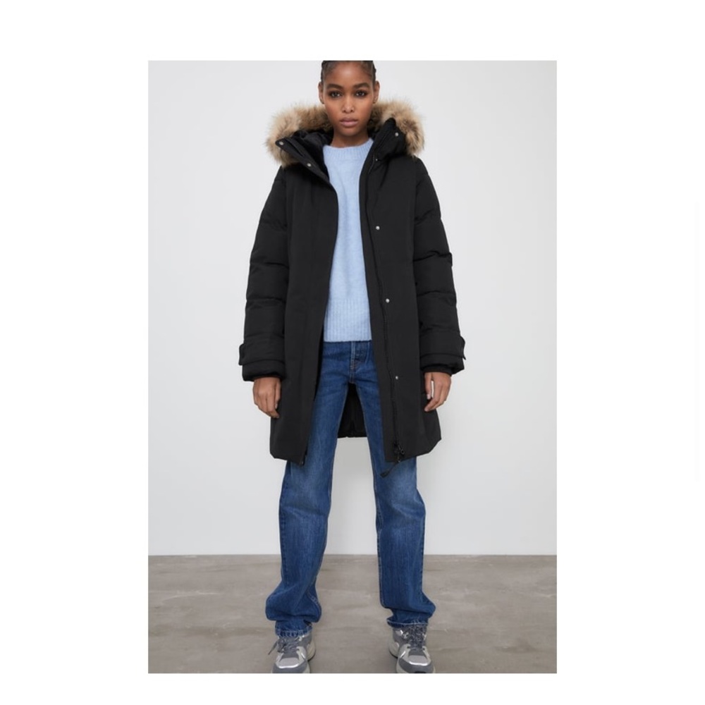 WATER REPELLENT LONG PADDED PARKA
